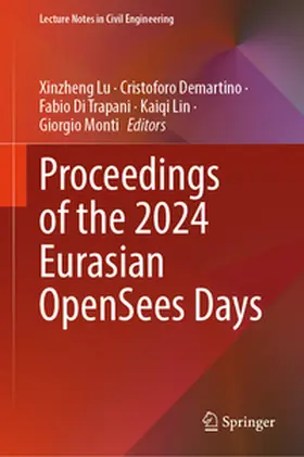 Lu / Demartino / Di Trapani | Proceedings of the 2024 Eurasian OpenSees Days | E-Book | sack.de
