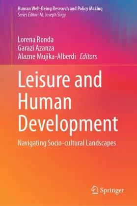 Ronda / Azanza / Mujika-Alberdi |  Leisure and Human Development | Buch |  Sack Fachmedien
