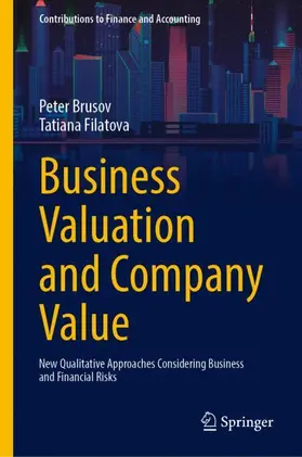 Filatova / Brusov |  Business Valuation and Company Value | Buch |  Sack Fachmedien
