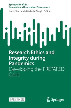 Singh / Chatfield |  Research Ethics and Integrity During Pandemics | Buch |  Sack Fachmedien
