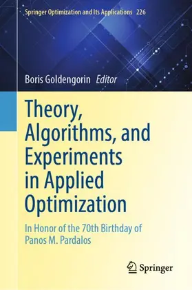 Goldengorin |  Theory, Algorithms, and Experiments in Applied Optimization | Buch |  Sack Fachmedien