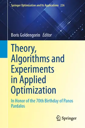 Goldengorin |  Theory, Algorithms, and Experiments in Applied Optimization | eBook | Sack Fachmedien