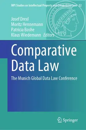 Drexl / Wiedemann / Hennemann |  Comparative Data Law | Buch |  Sack Fachmedien