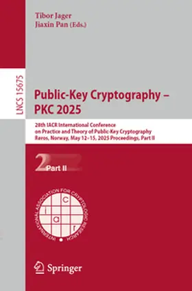 Jager / Pan | Public-Key Cryptography – PKC 2025 | E-Book | www2.sack.de