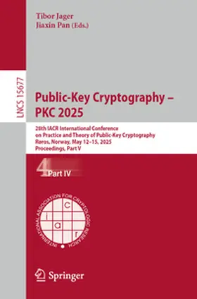 Jager / Pan | Public-Key Cryptography – PKC 2025 | E-Book | www2.sack.de