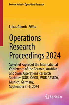 Glomb | Operations Research Proceedings 2024 | E-Book | sack.de
