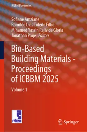 Amziane / Toledo Filho / da Gloria | Bio-Based Building Materials - Proceedings of ICBBM 2025 | E-Book | sack.de