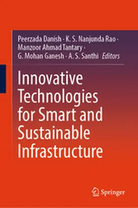 Danish / Rao / Tantary |  Innovative Technologies for Smart and Sustainable Infrastructure | eBook | Sack Fachmedien