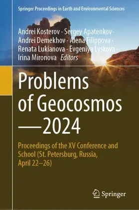 Kosterov / Apatenkov / Demekhov |  Problems of Geocosmos-2024 | Buch |  Sack Fachmedien