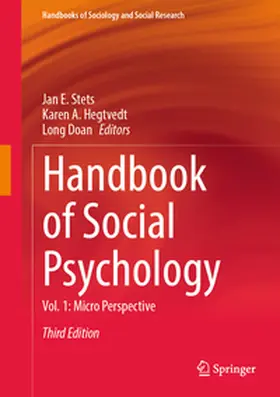 Stets / Hegtvedt / Doan |  Handbook of Social Psychology | eBook | Sack Fachmedien