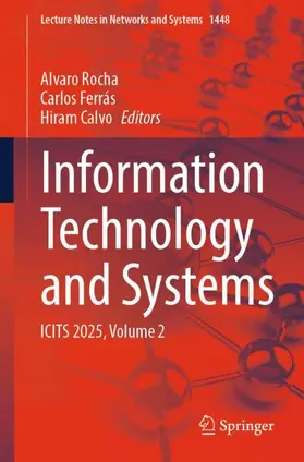 Rocha / Ferrás / Calvo |  Information Technology and Systems | Buch |  Sack Fachmedien