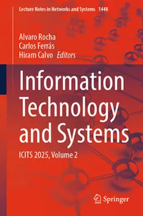 Rocha / Ferrás / Calvo | Information Technology and Systems | E-Book | sack.de