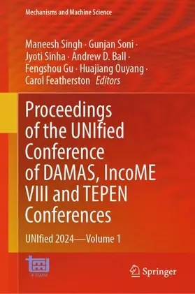 Singh / Soni / Sinha |  Proceedings of the UNIfied Conference of DAMAS, IncoME VIII and TEPEN Conferences | Buch |  Sack Fachmedien
