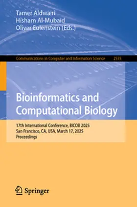 Aldwairi / Al-Mubaid / Eulenstein | Bioinformatics and Computational Biology | E-Book | sack.de