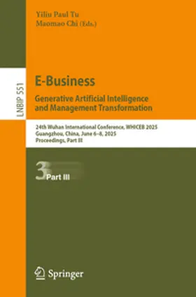 Tu / Chi |  E-Business. Generative Artificial Intelligence and Management Transformation | eBook | Sack Fachmedien