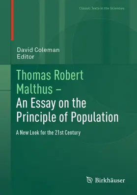 Coleman |  Thomas Robert Malthus - An Essay on the Principle of Population | Buch |  Sack Fachmedien