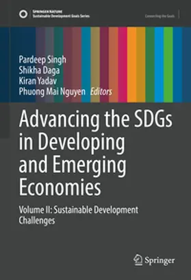 Singh / Daga / Yadav | Advancing the SDGs in Developing and Emerging Economies | E-Book | sack.de