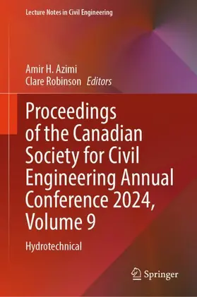 Azimi / Robinson |  Proceedings of the Canadian Society for Civil Engineering Annual Conference 2024, Volume 9 | Buch |  Sack Fachmedien