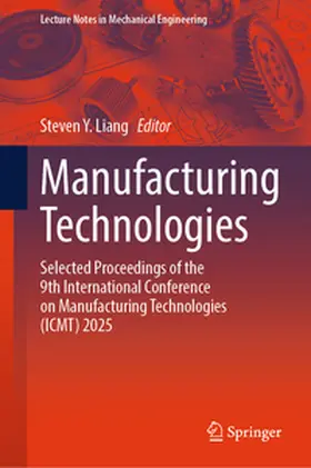 Liang |  Manufacturing Technologies | eBook | Sack Fachmedien