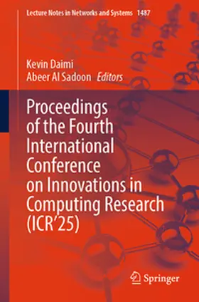 Daimi / Alsadoon | Proceedings of the Fourth International Conference on Innovations in Computing Research (ICR’25) | E-Book | sack.de