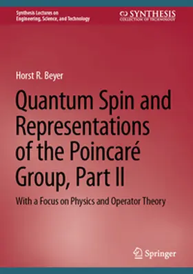 Beyer | Quantum Spin and Representations of the Poincaré Group, Part II | E-Book | sack.de