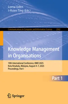 Uden / Ting | Knowledge Management in Organisations | E-Book | sack.de