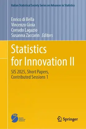 di Bella / Zaccarin / Gioia |  Statistics for Innovation II | Buch |  Sack Fachmedien