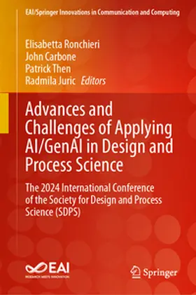 Ronchieri / Carbone / Then |  Advances and Challenges of Applying AI/GenAI in Design and Process Science | eBook | Sack Fachmedien