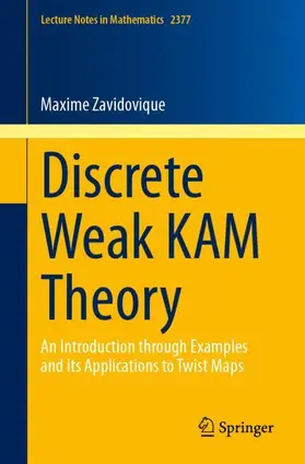Zavidovique |  Discrete Weak KAM Theory | Buch |  Sack Fachmedien