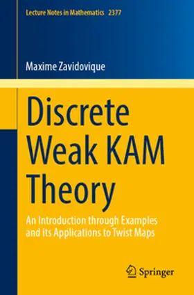 Zavidovique | Discrete Weak KAM Theory | E-Book | www2.sack.de