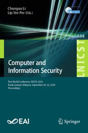 Li / Yee Por |  Computer and Information Security | eBook | Sack Fachmedien
