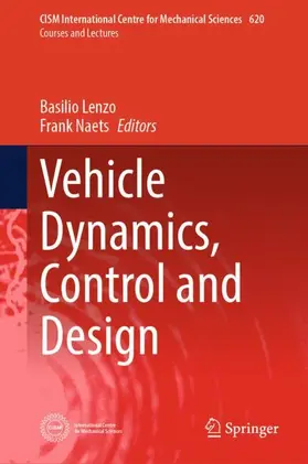 Lenzo / Naets |  Vehicle Dynamics, Control and Design | Buch |  Sack Fachmedien