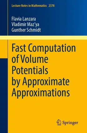Lanzara / Maz'ya / Schmidt | Fast Computation of Volume Potentials by Approximate Approximations | Buch | 978-3-031-97441-0 | sack.de