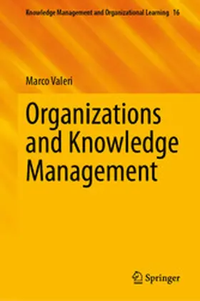 Valeri |  Organizations and Knowledge Management | eBook | Sack Fachmedien