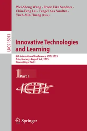 Wang / Sandnes / Lai |  Innovative Technologies and Learning | eBook | Sack Fachmedien