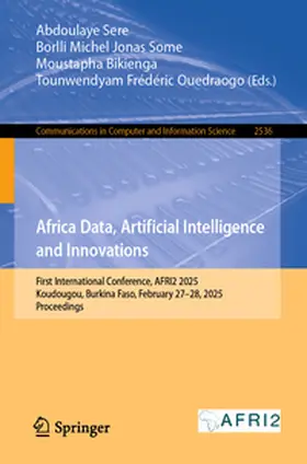 Sere / Some / Bikienga | Africa Data, Artificial Intelligence and Innovations | E-Book | www2.sack.de