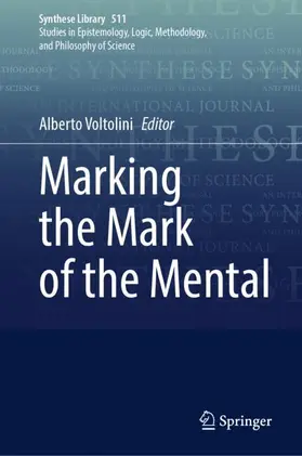 Voltolini |  Marking the Mark of the Mental | Buch |  Sack Fachmedien