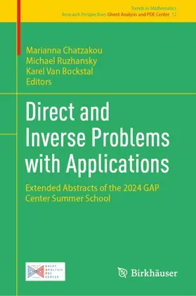 Chatzakou / Ruzhansky / Van Bockstal |  Direct and Inverse Problems with Applications | Buch |  Sack Fachmedien