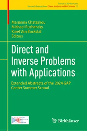 Chatzakou / Ruzhansky / Van Bockstal | Direct and Inverse Problems with Applications | E-Book | www2.sack.de
