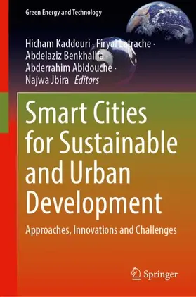 Kaddouri / Latrache / Benkhalifa |  Smart Cities for Sustainable and Urban Development | Buch |  Sack Fachmedien