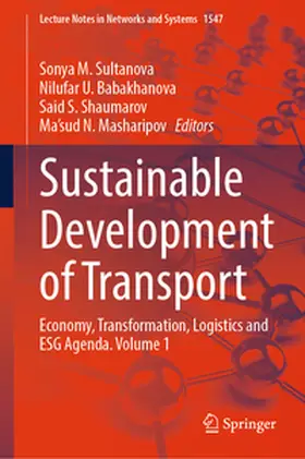 Sultanova / Babakhanova / Shaumarov | Sustainable Development of Transport | E-Book | sack.de