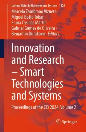 Vizuete / Botto Tobar / Casillas Martín |  Innovation and Research – Smart Technologies and Systems | Buch |  Sack Fachmedien