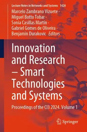 Vizuete / Botto Tobar / Casillas Martín |  Innovation and Research - Smart Technologies and Systems | Buch |  Sack Fachmedien