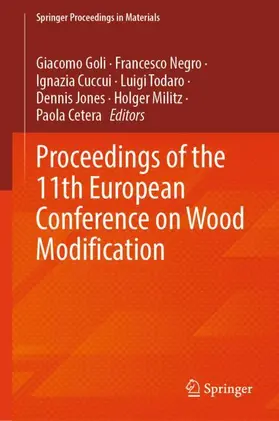 Goli / Negro / Cuccui |  Proceedings of the 11th European Conference on Wood Modification | Buch |  Sack Fachmedien