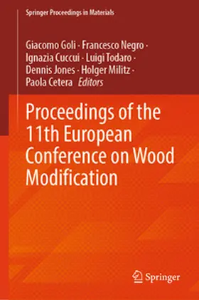 Goli / Negro / Cuccui |  Proceedings of the 11th European Conference on Wood Modification | eBook | Sack Fachmedien