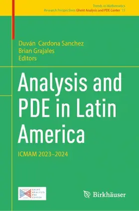 Cardona Sanchez / Grajales |  Analysis and PDE in Latin America | Buch |  Sack Fachmedien