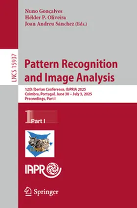 Gonçalves / Oliveira / Sánchez | Pattern Recognition and Image Analysis | E-Book | sack.de