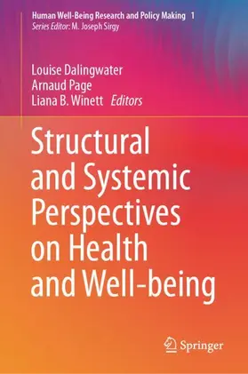Dalingwater / Page / B. Winett |  Structural and Systemic Perspectives on Health and Well-being | Buch |  Sack Fachmedien
