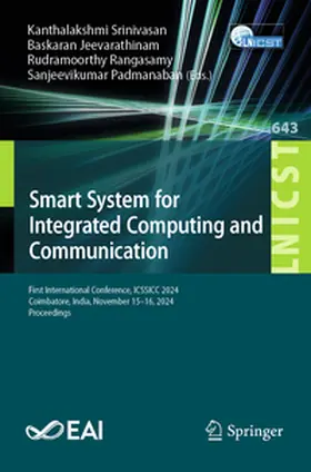 Srinivasan / Jeevarathinam / Rangasamy | Smart System for Integrated Computing and Communication | E-Book | sack.de