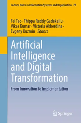 Tao / Gadekallu / Kumar | Artificial Intelligence and Digital Transformation | E-Book | www2.sack.de
